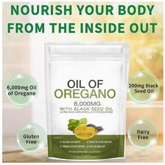 Oregano Oil Soft 180 Capsules Blend