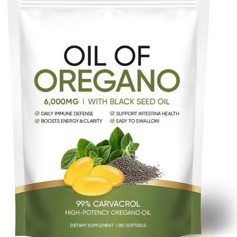 Oregano Oil Soft Capsules Blend